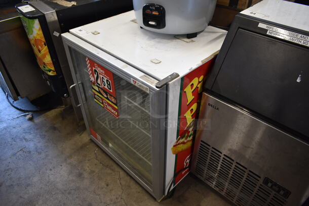 Caravell 125-552 Metal Commercial Mini Cooler Merchandiser. 115 Volts, 1 Phase. Tested and Working! - Image 2 of 7
