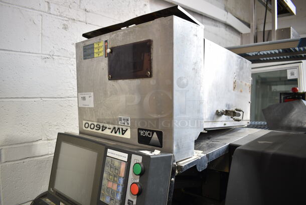 Digi AW-4600 Stainless Steel Commercial Floor Style Fully Integrated weigh-wrap-label System. 208/240 Volts, 1 Phase.  - Image 4 of 10