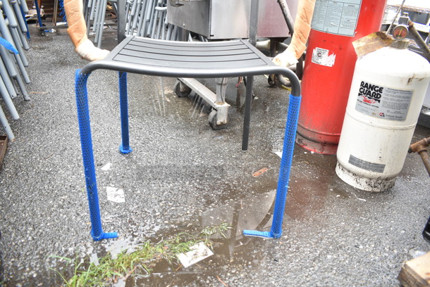 25 BRAND NEW! BFM Seating Vista Outdoor / Indoor Stackable Chair w/ Arm Rests. 25 Times Your Bid! - Image 4 of 4