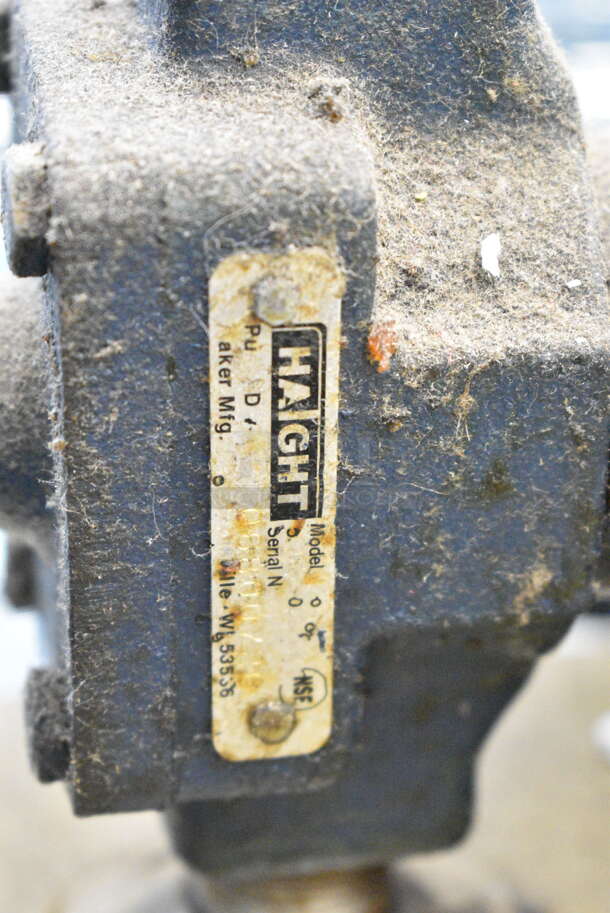 402 Stainless Steel Commercial Portable Oil Filtration System on Commercial Casters. 115/230 Volts, 1 Phase.  - Image 6 of 8