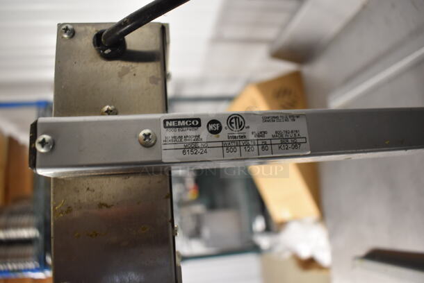 2012 Nemco 6152-24 Metal Commercial Countertop Warming Lamp. 120 Volts, 1 Phase. 14x24x17.5. Tested and Working! - Image 5 of 5