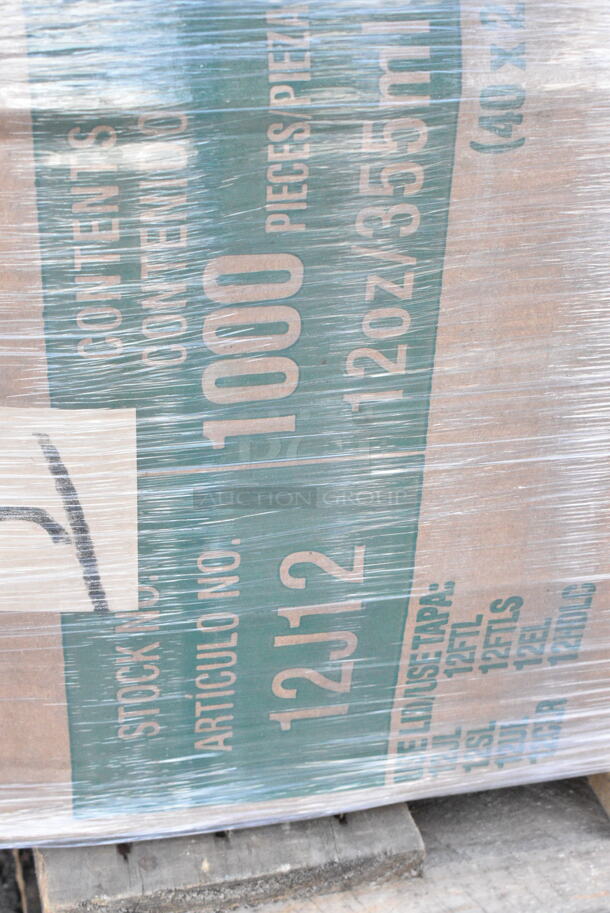 24 BRAND NEW Boxes Including 7 Box Dart 12J12 White Foam Cushion, 4 Box Dart 8J8 Foam Cups. 24 Times Your Bid!  - Image 2 of 12