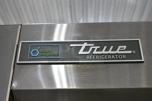 2021 True T-35-HC Stainless Steel Commercial 2 Door Reach In Cooler w/ Poly Coated Racks on Commercial Casters. 115 Volts, 1 Phase. Tested and Working! - Image 2 of 6