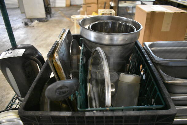 ALL ONE MONEY! Lot of Various Items Including Bins and Green Basket! - Image 1 of 2