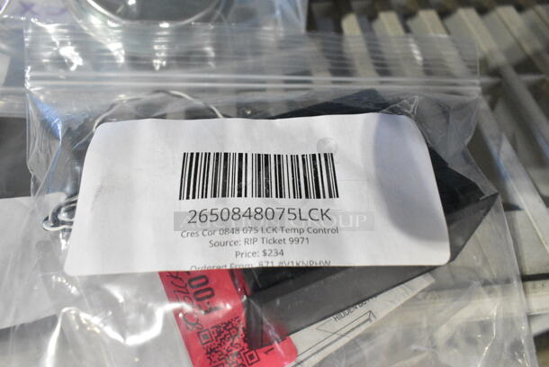 3 BRAND NEW SCRATCH AND DENT! Items Including 2650848075LCK Cres Cor 0848 075 LC K Temp Control, HP011M282400 Baxter 01-1M2824-00001 Air Flow Switch, HP011A182800 Baxter 01-1A1828-00001 Thermocouple Kit. 3 Times Your Bid!  - Image 4 of 8
