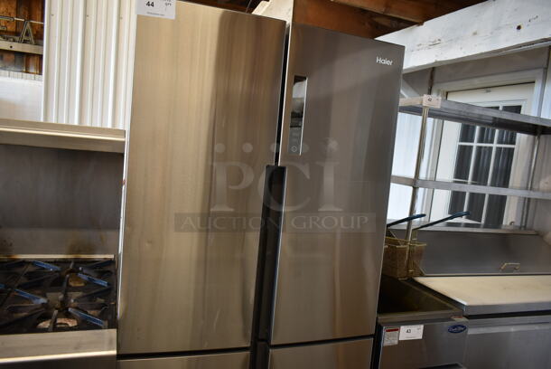 Haier HRQ16N3BGS Stainless Steel Commercial Cooler Freezer. 115 Volts, 1 Phase. Tested and Working! - Image 2 of 8