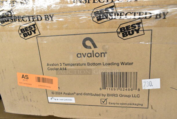 LIKE NEW! Avalon A14 Stainless Steel Bottom Loading Water Cooler. 115 Volts, 1 Phase. - Image 3 of 3