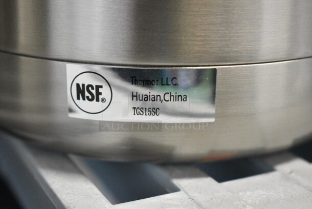 4 BRAND NEW SCRATCH AND DENT! Thermos TGS15SC Stainless Steel Carafe. 4 Times Your Bid!  - Image 7 of 7