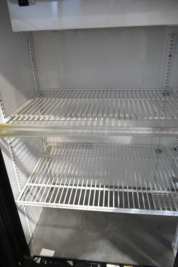 2019 True GDM-41SL-48-HC-LD Metal Commercial 2 Door Reach In Cooler Merchandiser w/ Poly Coated Racks. 115 Volts, 1 Phase. Tested and Working! - Image 2 of 4