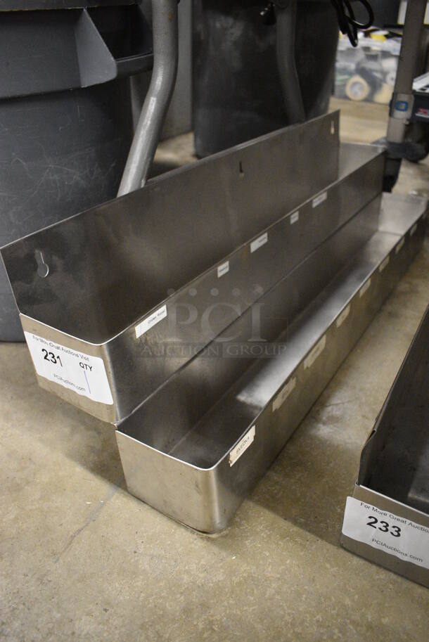 Stainless Steel Double Speed Well. 32x8x9.5