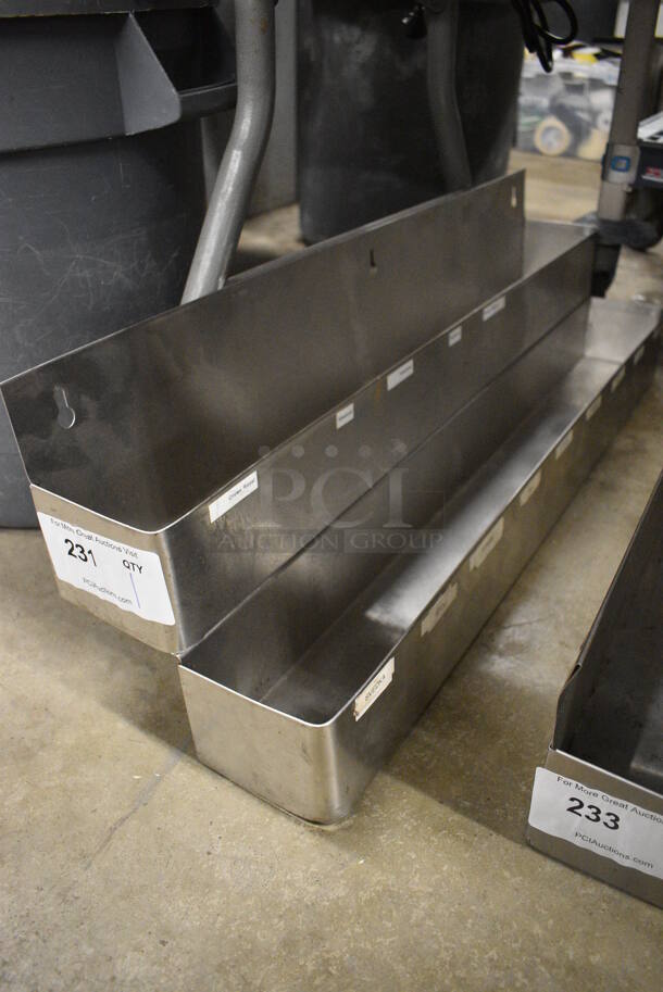 Stainless Steel Double Speed Well. 32x8x9.5 - Image 1 of 3