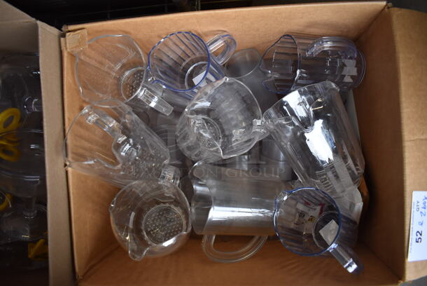 ALL ONE MONEY! Lot of 2 Bins of Various Items Including Poly Margarita Glasses and Pitchers - Image 2 of 4