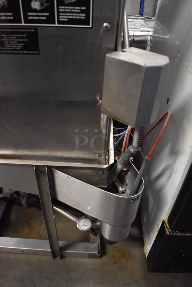 CMA EAH-2 ENERGY STAR Stainless Steel Commercial Straight Pass Through Dishwasher. 115 Volts, 1 Phase. 33x33x58 - Image 10 of 10