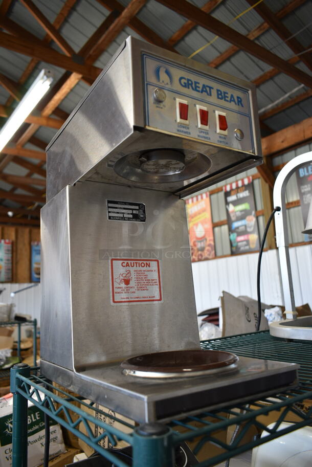 Bloomfield 8543 Stainless Steel Commercial Countertop Coffee Machine. 120 Volts, 1 Phase.  - Image 2 of 3