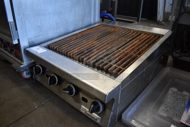 Garland Stainless Steel Commercial Countertop Natural Gas Powered Char Broiler Grill. 23.5x32x12. - Image 4 of 7