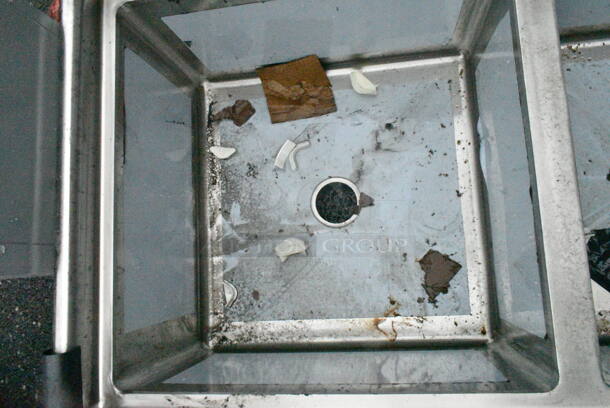 BRAND NEW SCRATCH AND DENT! Regency 600S3242424RT Stainless Steel 3 Bay Sink w/ Right Side Drain Board. No Legs. Bays 27x24x13. Drain Board 22x25 - Image 7 of 8