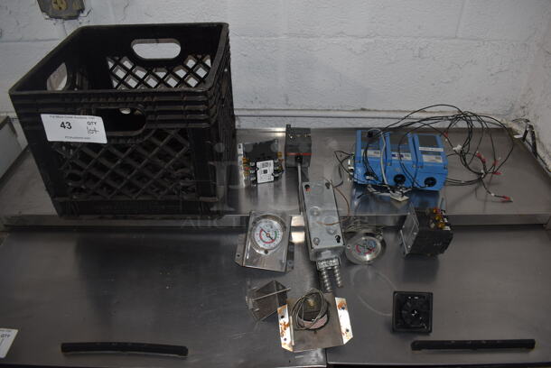ALL ONE MONEY! Lot of Various Items Including Thermostats and Power Modules - Image 1 of 4