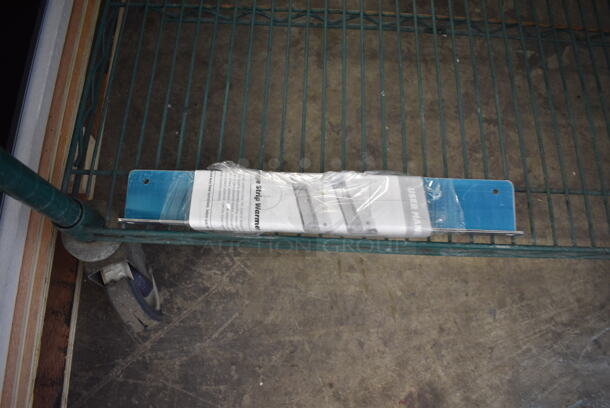 BRAND NEW SCRATCH AND DENT! ServIt 423SWTD60 Stainless Steel 60" High Wattage Double Strip Warmer with On/Off Toggle Controls and 3" Spacer. 120 Volts, 1 Phase.  - Image 6 of 7