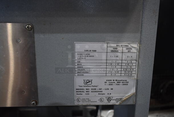 Duke SUB-HF-L25 M Metal Commercial Subway Soup Warming Make Line Station. 120 Volts, 1 Phase. Goes GREAT w/ Items 98 and 107! - Image 8 of 8