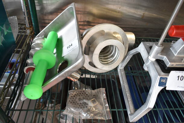BRAND NEW SCRATCH AND DENT! Meat Grinder Attachment with Stomper  - Image 2 of 6
