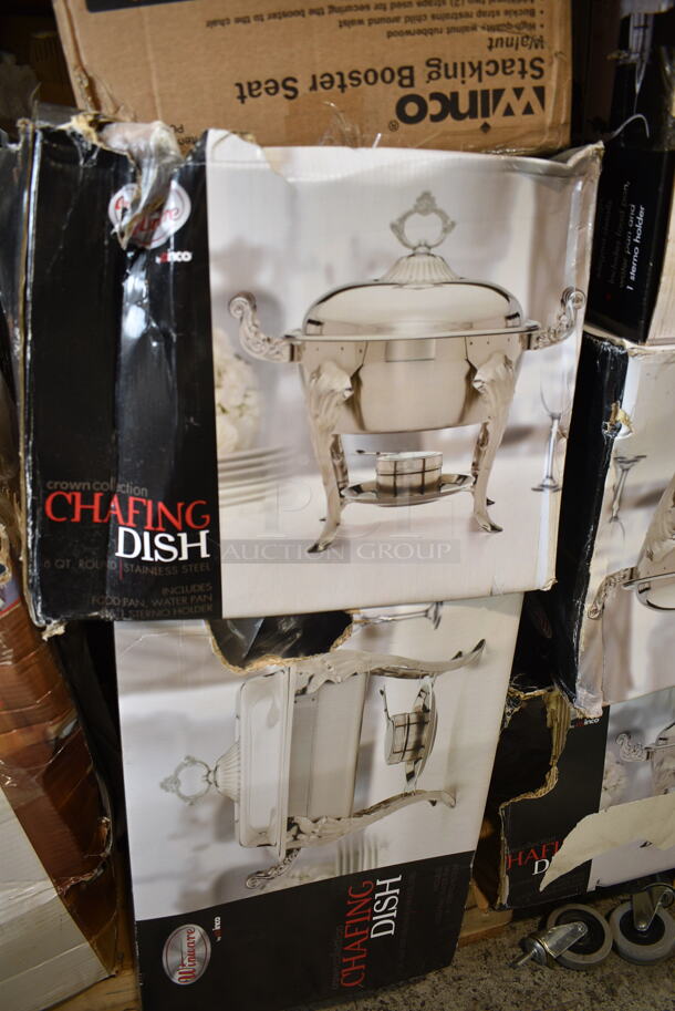 PALLET LOT of 15 BRAND NEW! Items/Boxes Including 7 Winware Chafer, Metal Pan, Tray Slide. 15 Times Your Bid! - Image 3 of 12