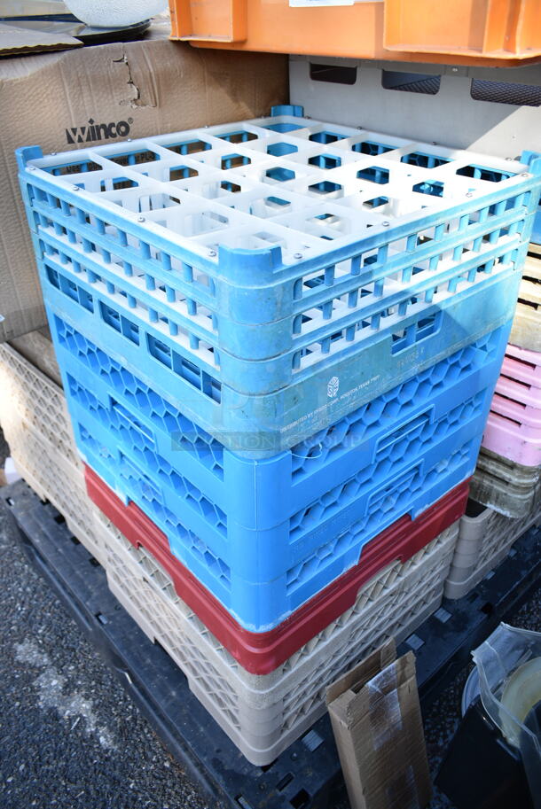 PALLET LOT of Various Items Including Dish Caddies, Orange Bin and Poly Buckets - Image 3 of 9