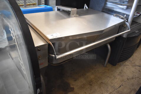 Groen FPC-4C Stainless Steel Commercial Floor Style 40 Gallon Braising Pan. 208 Volts, 3 Phase. 56x36x39