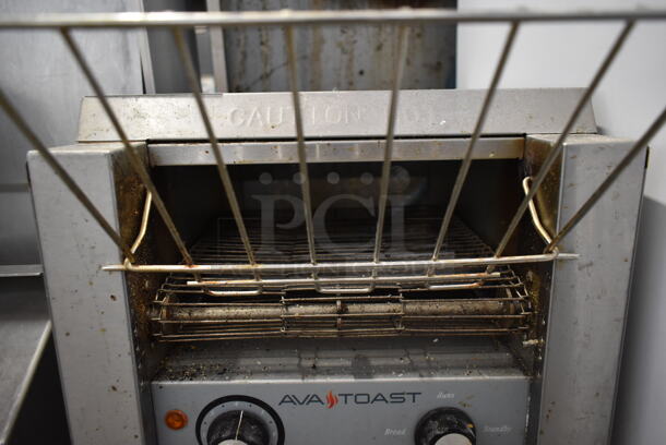 Ava Toast CTA7001 Stainless Steel Commercial Countertop Electric Powered Conveyor Pizza Oven. 120 Volts, 1 Phase.  - Image 5 of 8
