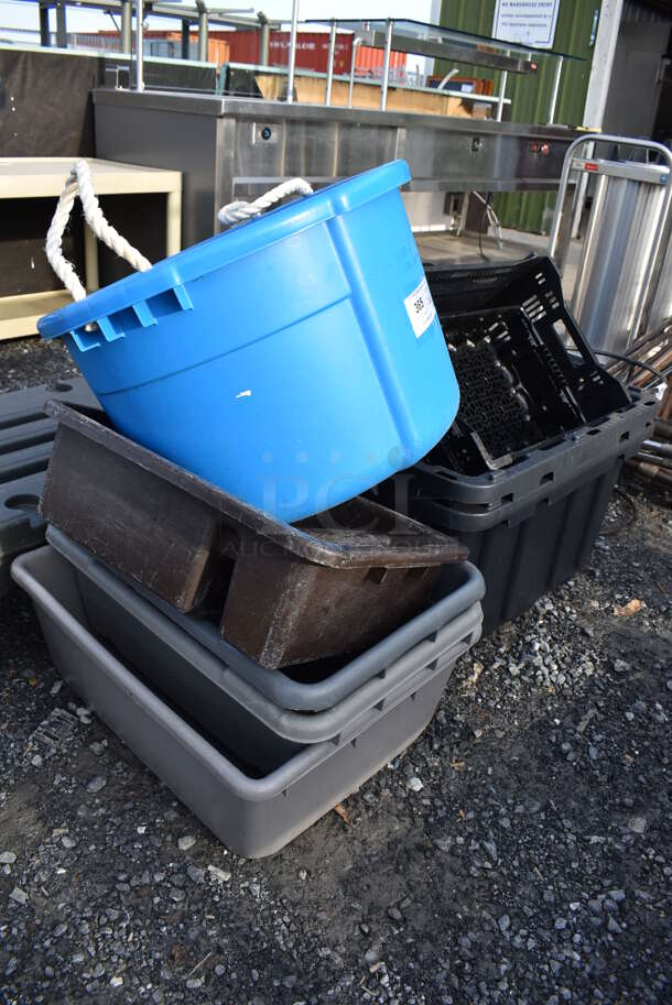 ALL ONE MONEY! Lot of Various Poly Bins - Image 4 of 7