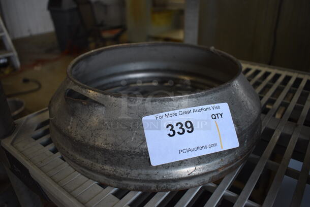Metal 20 Quart Mixing Bowl Collar. 12.5x12.5x4 - Image 2 of 3