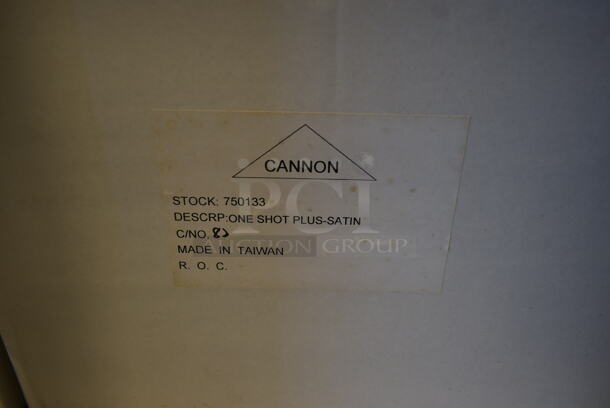 PALLET LOT of 18 Boxes of 6 BRAND NEW! Cannon 750133 One Shot Plus Satin Wall Mount Dispensers. 18 Times Your Bid! - Image 3 of 7