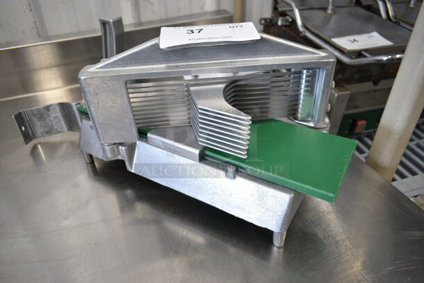 Garde Metal Countertop Tomato Slicer.  - Image 2 of 5