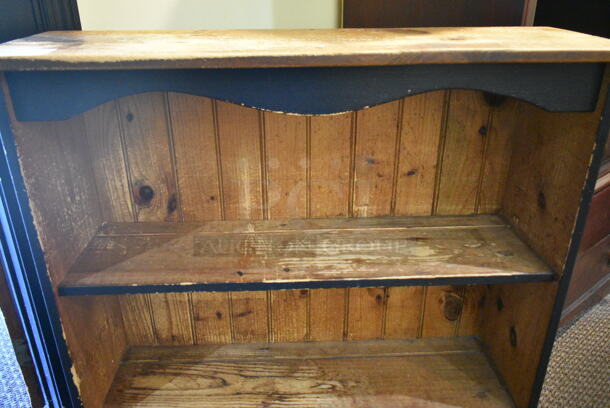 Wooden Bookshelf. (check in)  - Image 3 of 5