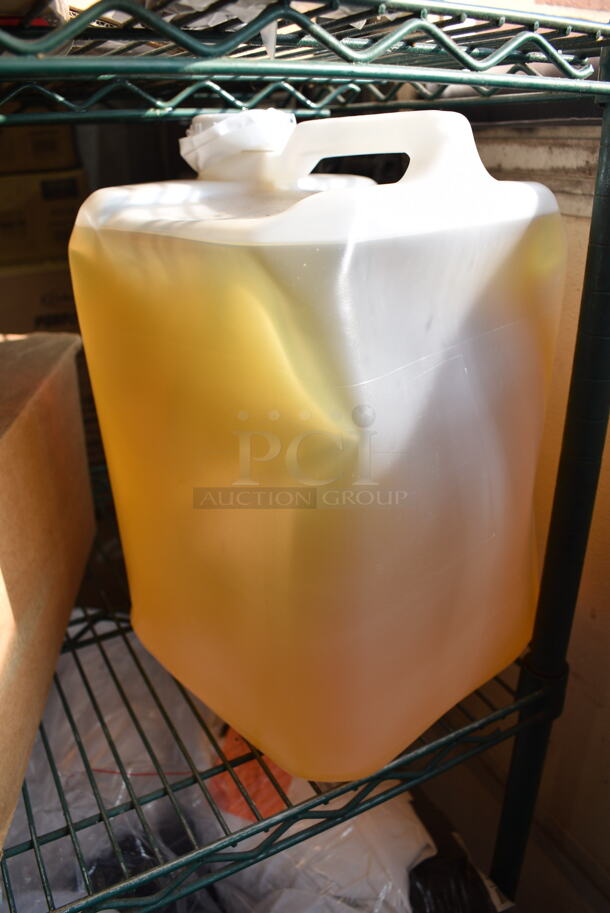 4 BRAND NEW SCRATCH AND DENT! Items Including Cholaca Pure Liquid Coconut 5 Gallon, Zero Acre Farms Gallon Jug, Oil Jug. 4 Times Your Bid!  - Image 6 of 6