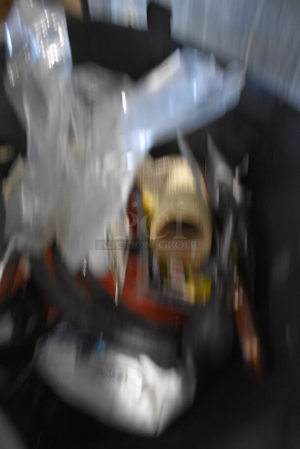 ALL ONE MONEY! Tier Lot of Various Items Including Bags, Pressure Pump Down System, Makita Drill, Tool Bag and Wires - Image 5 of 10