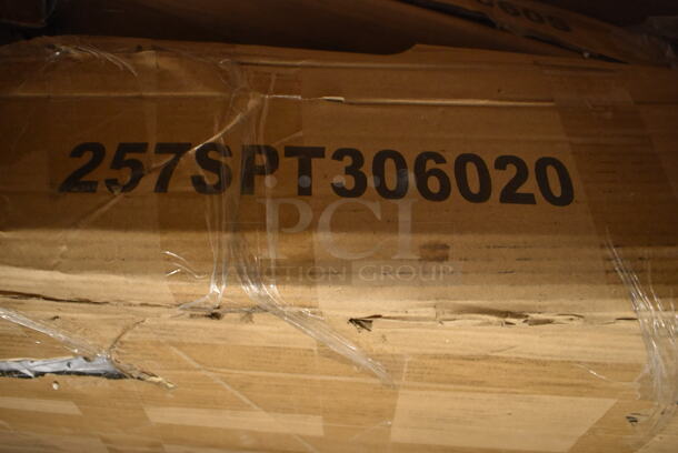 BRAND NEW SCRATCH AND DENT! Lavex 257SPT306020 30" x 60" Blue Steel Platform Truck - 2000 lb. Capacity - Image 2 of 2