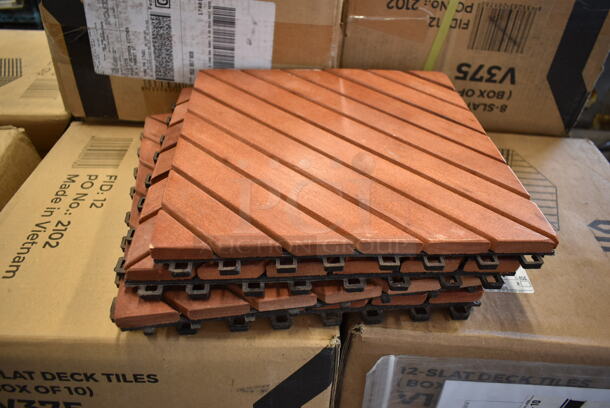 26 Boxes of 10 BRAND NEW V375 88-Slat Deck Tiles. 26 Times Your Bid! - Image 3 of 8