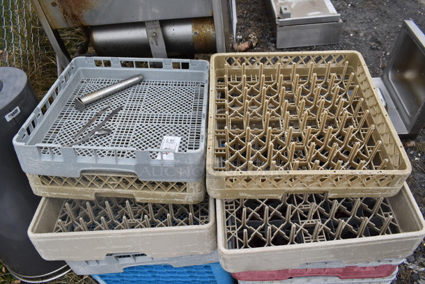 ALL ONE MONEY! Lot of Poly Dish Caddies and Trash Can - Image 3 of 3