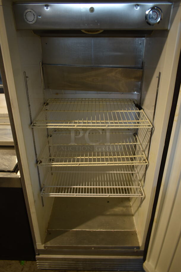 Kelvinator Stainless Steel Single Door Reach In Cooler or Freezer. 115 Volts, 1 Phase. Tested and Powers On But Does Not Get Cold - Image 3 of 4