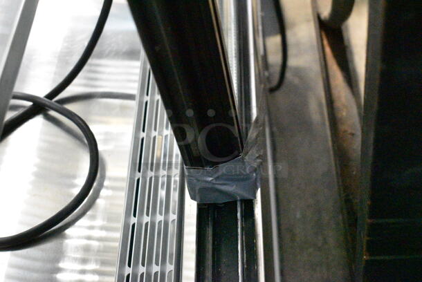 Stainless Steel Commercial Countertop Display Case Merchandiser. Tested and Powers On But Does Not Get Cold - Image 4 of 4