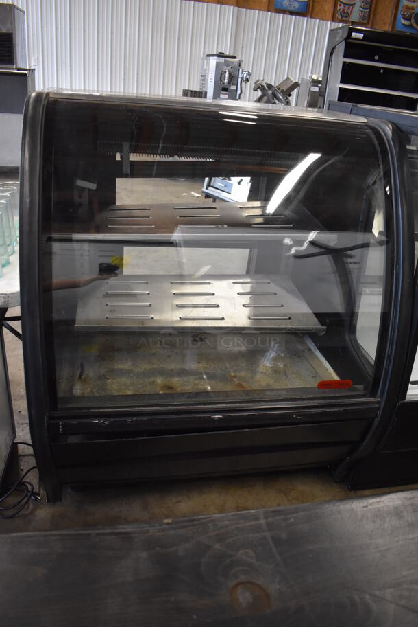 2011 Torrey TEM100M-ULH Stainless Steel Commercial Floor Style Deli Display Case Merchandiser. Back Door Is Missing Hinges. 127 Volts, 1 Phase. 41x35x48. Tested and Working! - Image 3 of 6