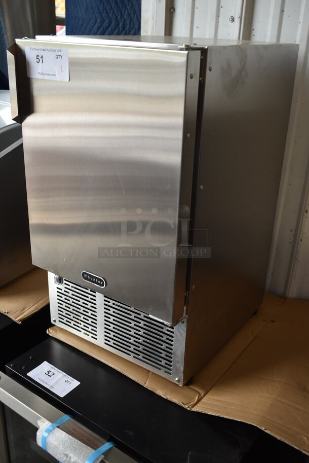 BRAND NEW SCRATCH AND DENT! Whynter MIM-14231SS Stainless Steel 14” Undercounter Automatic Marine Ice Maker 23lb Daily Output. 115 Volts, 1 Phase. Tested and Working! - Image 3 of 8