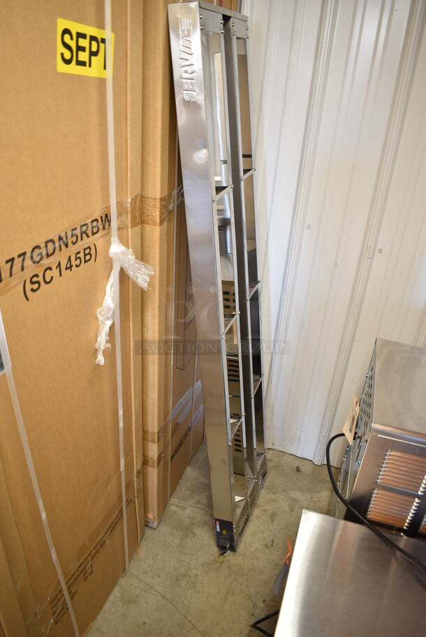 BRAND NEW SCRATCH AND DENT! ServIt 423SWTD60 60" High Wattage Double Strip Warmer with On/Off Toggle Controls and 3" Spacer . 120 Volts, 1 Phase.  - Image 3 of 5