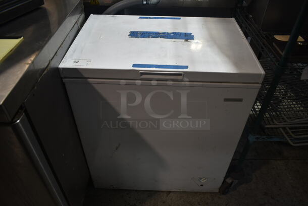 Insignia NS-CZ50WH6 Metal Chest Freezer w/ Hinge Lid. Tested and Working! - Image 1 of 4