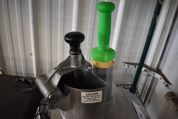Metal Commercial Countertop Continuous Feed Head for Food Processor. 12x14x20 - Image 7 of 9