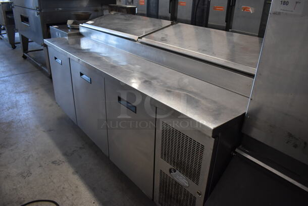 Randell 8383N Stainless Steel Commercial Prep Table on Commercial Casters. 115 Volts, 1 Phase. 83x35x44. Tested and Working! - Image 5 of 9