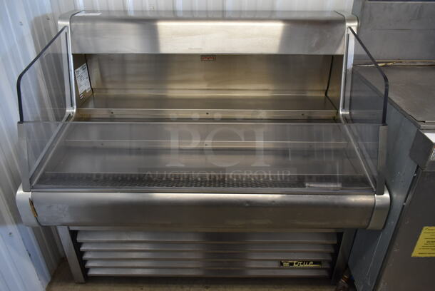2014 True THAC-48 Stainless Steel Commercial Open Merchandiser. 115 Volts, 1 Phase. Tested and Powers On But Does Not Get Cold  - Image 1 of 4