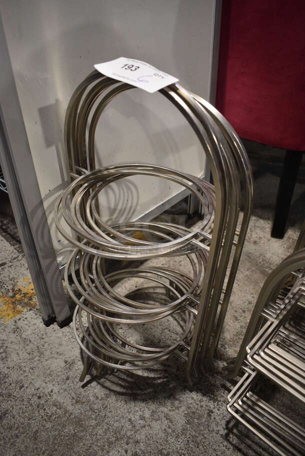 6 Metal Countertop 3 Tier Plate Racks. 13x12x23. 6 Times Your Bid! - Image 2 of 3