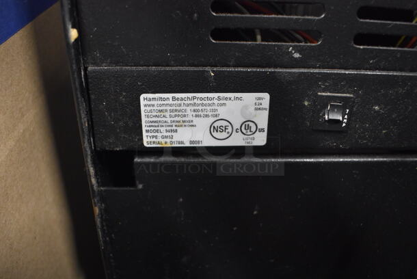 Hamilton Beach 94950 Stainless Steel Commercial Countertop Drink Mixer. 120 Volts, 1 Phase. 10x10x26. Tested and Working! - Image 4 of 4