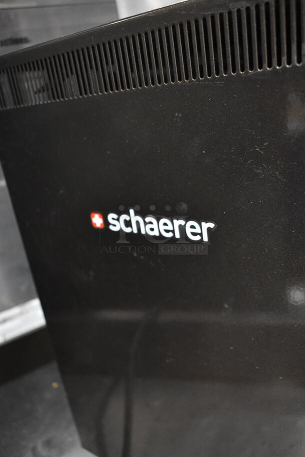 2014 Schaerer Metal Commercial Countertop Automatic Espresso Machine w;/ 2 hoppers. 208/240 Volts, 1 Phase.  - Image 8 of 9